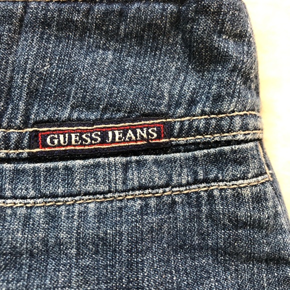 Guess Jeans, Jean skirt, size 24 waist - Picture 2 of 4